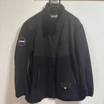 Schott 플리스 자켓 5L 블랙