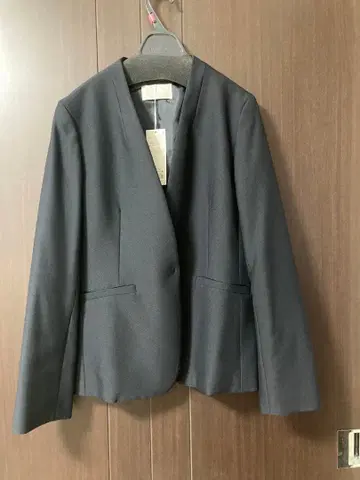 [ 새상품 미사용 ] 노카라 자켓 네이비