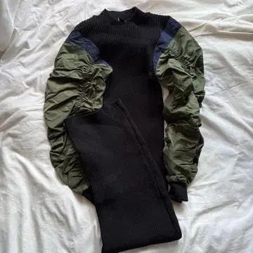 ZARA 니트 롱 원피스