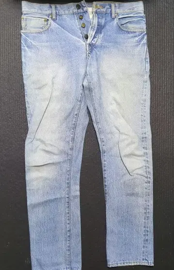 han 라이트 블루 스트레이트 데님