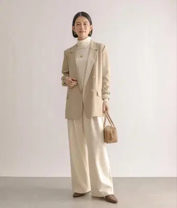 RIVE DROITE / 스트레치 트윌 테일러드 자켓