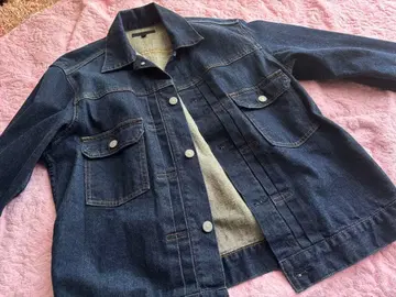 새상품급 유니클로 G 데님 자켓 L 사이즈
