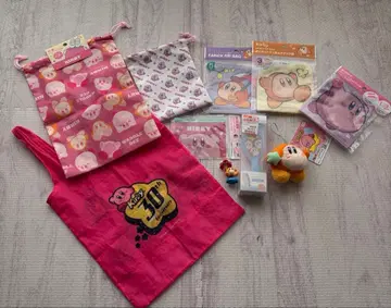 별의 커비 캐릭터 굿즈 일부 미사용품 10점 세트