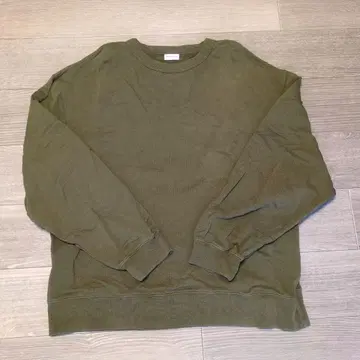 DRIES VAN NOTEN 올리브 맨투맨 M