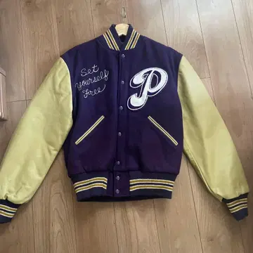 초레어 캐치볼 바시티 자켓