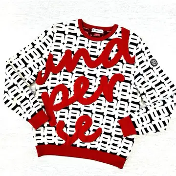 앤퍼시 and per se 로고 디자인 크루넥 스웨터