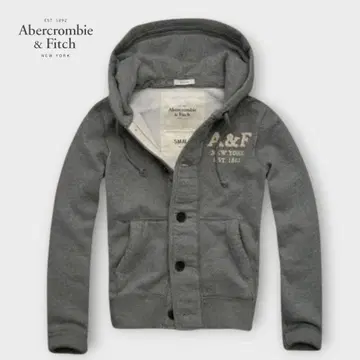 Abercrombie&Fitch 아바클로 속기모 후드 맨투맨 자켓 S
