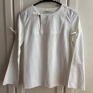 TOMORROWLAND 맥피 화이트 블라우스 디자인