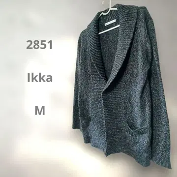 ikka M 그레이 숄카라 가디건 새상품급 깔끔 캐주얼