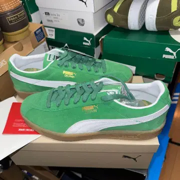 미사용 배송비 포함 PUMA DELPHIN OG Deboss 그린