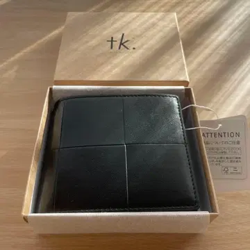 미사용 새상품 tk.TAKEO KIKUCHI 레 접이식 지갑