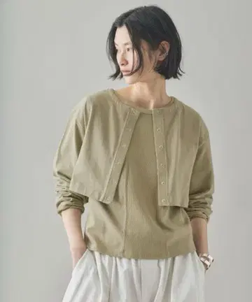 <&RC> 페이드 콤비 가디건