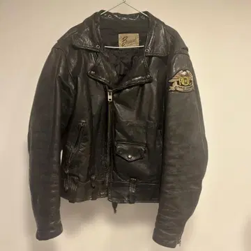 70년대~80년대 버먼즈(Berman's) 더블 라이더 가죽 자켓