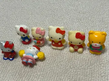 헬로키티 피규어 5체 세트 1998 산리오
