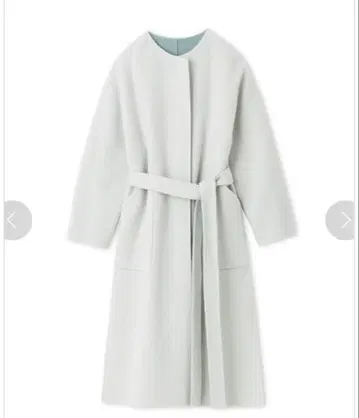 프레이 아이디 울 캐시미어 바이컬러 리버 코트 MNT