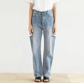 searoomlynn 데님 팬츠 블루