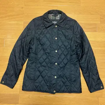L.L.Bean 블랙 퀼팅 자켓 S REG 사이즈