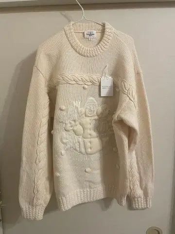 Castelbajac 눈사람 디자인 니트 스웨터