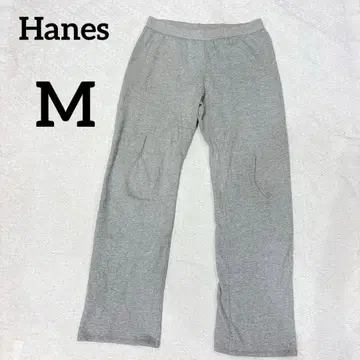 Hanes [ M ] 그레이 스웨트 팬츠 속기모 하의 맨투맨