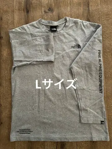 THE NORTH FACE 롱티 사이즈 L 그레이