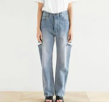 sea room lynn 사이드컷 데님 24