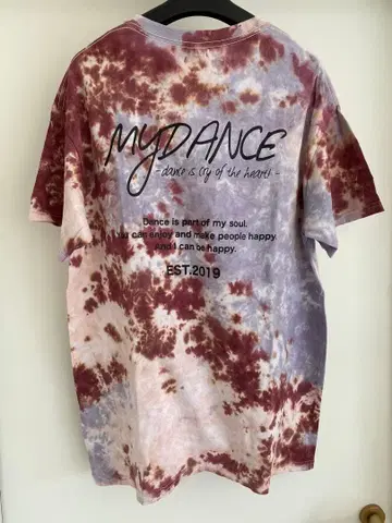 MYDANCE 마이댄스 dance tie-dye tee 로고 티셔츠