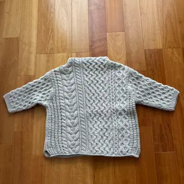 TOMORROWLAND 맥피 케이블 니트 그레이지 핸드 니트