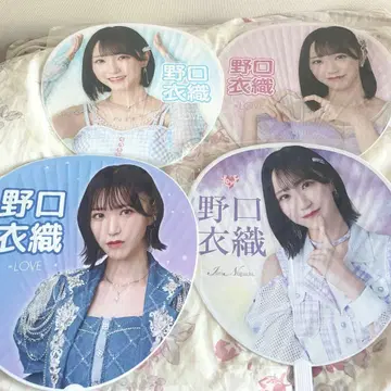 노구치 이오리 짱 부채 묶음 판매 4장 세트