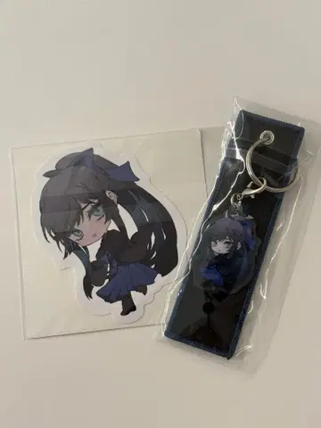 Ado hibana 회장 한정판 키링 스티커 세트