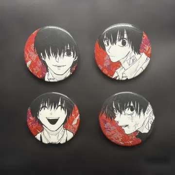 사카모토 데이즈 나구모 캔뱃지 4개 세트