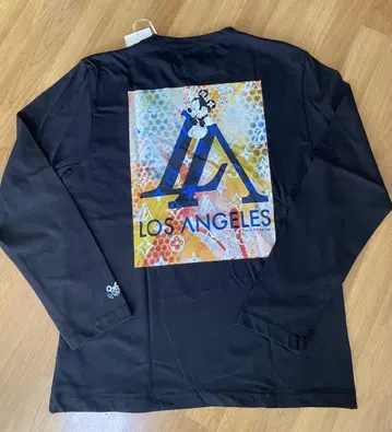 미사용 새상품 오썸 AWESOME 롱 T셔츠 미키마우스 LA