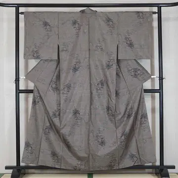 본고장 진흙 오시마 명주 산간 풍경 155cm 캐주얼 a713