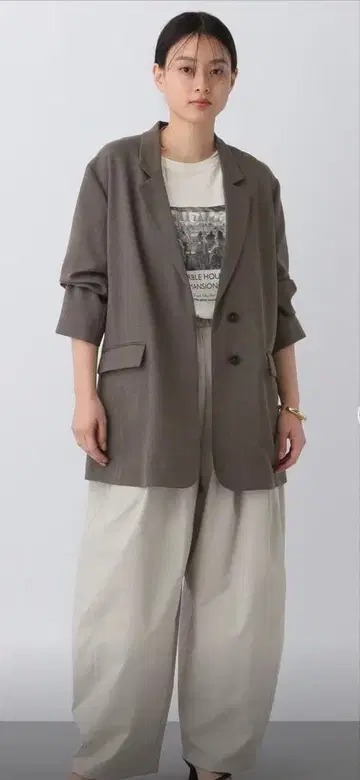 A part by 린넨 라이크 자켓