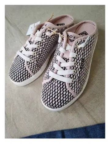 ROXY 뜨개질 디자인 스니커즈