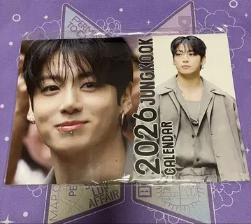 BTS 정국 2026년 최신 버전 벽걸이 달력 2