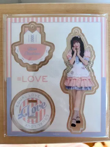=LOVE 이코러브 오토시마 리사 다이너 의상 아크릴 스탠드