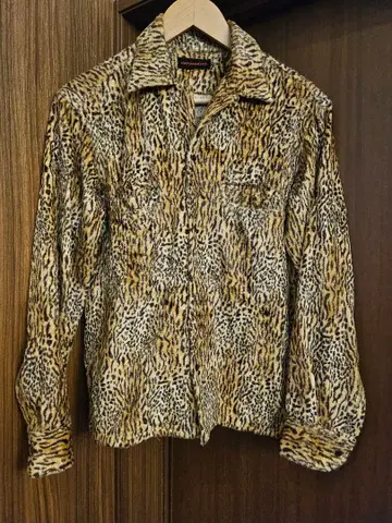 PARASHUTO 파라슈트 레오파드 무늬 긴팔 셔츠 M