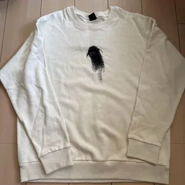 요네즈켄시 척추가 오팔이 될 무렵 스웨트 셔츠 L 사이즈 화이트
