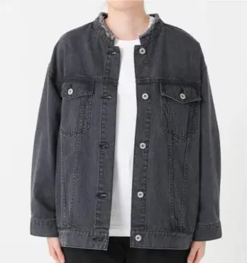 SLOBEIENA 슬로브 이에나 그레이 데님 자켓 G 블루종