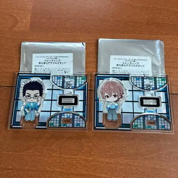 화이트별 제1탄 흔들흔들 아크릴 스탠드 월드 엔드 히어로즈 카라테츠 2개