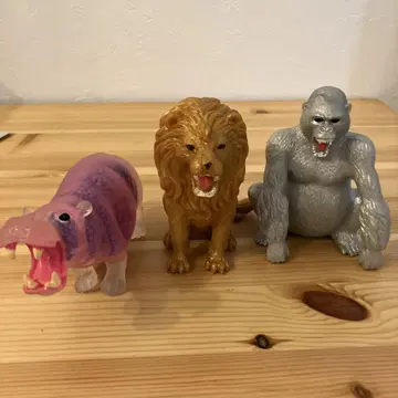 데아고스티니 슈퍼 애니멀&Co. 라이온 골드 고릴라 하마