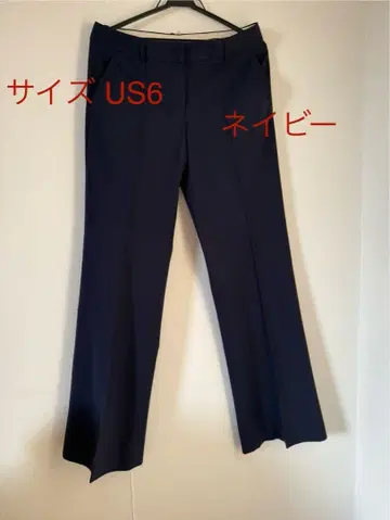 새상품급 theory 네이비 US6 사이즈 수트 팬츠
