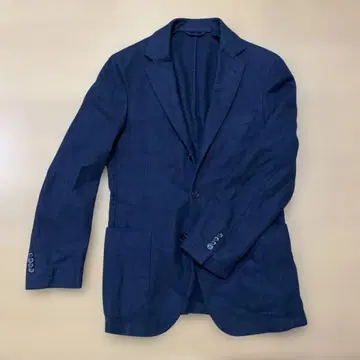 빔스 벨베스트 네이비 테일러드 자켓