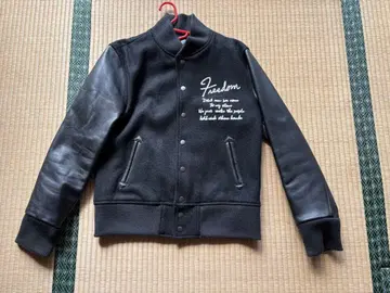 GRASUM 그래섬 가죽 바시티 자켓 사와모토 유키히데 레어