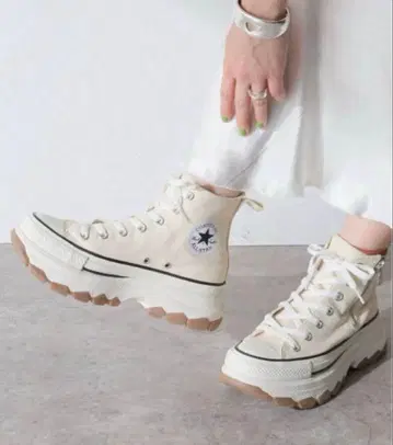 컨버스 올스타 하이컷 화이트 23cm