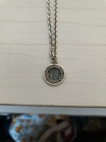 HUF 서클 펜던트 목걸이