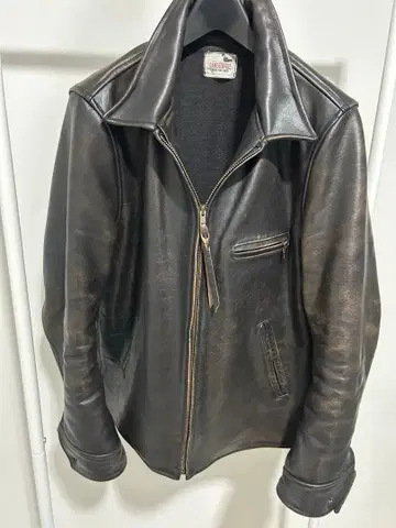 차심 갱스터빌 가죽 자켓 XL 남성용