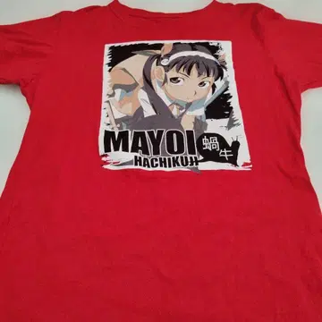 바케모노가타리 하치쿠지 마요이 T셔츠