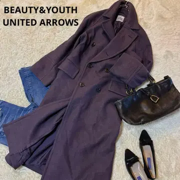 BEAUTY&YOUTH UNITED ARROWS 멜톤 롱 P 코트