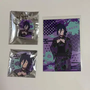 체인소 맨 OMATSURI POP UP 레제 캔뱃지 아크링 키링 특전